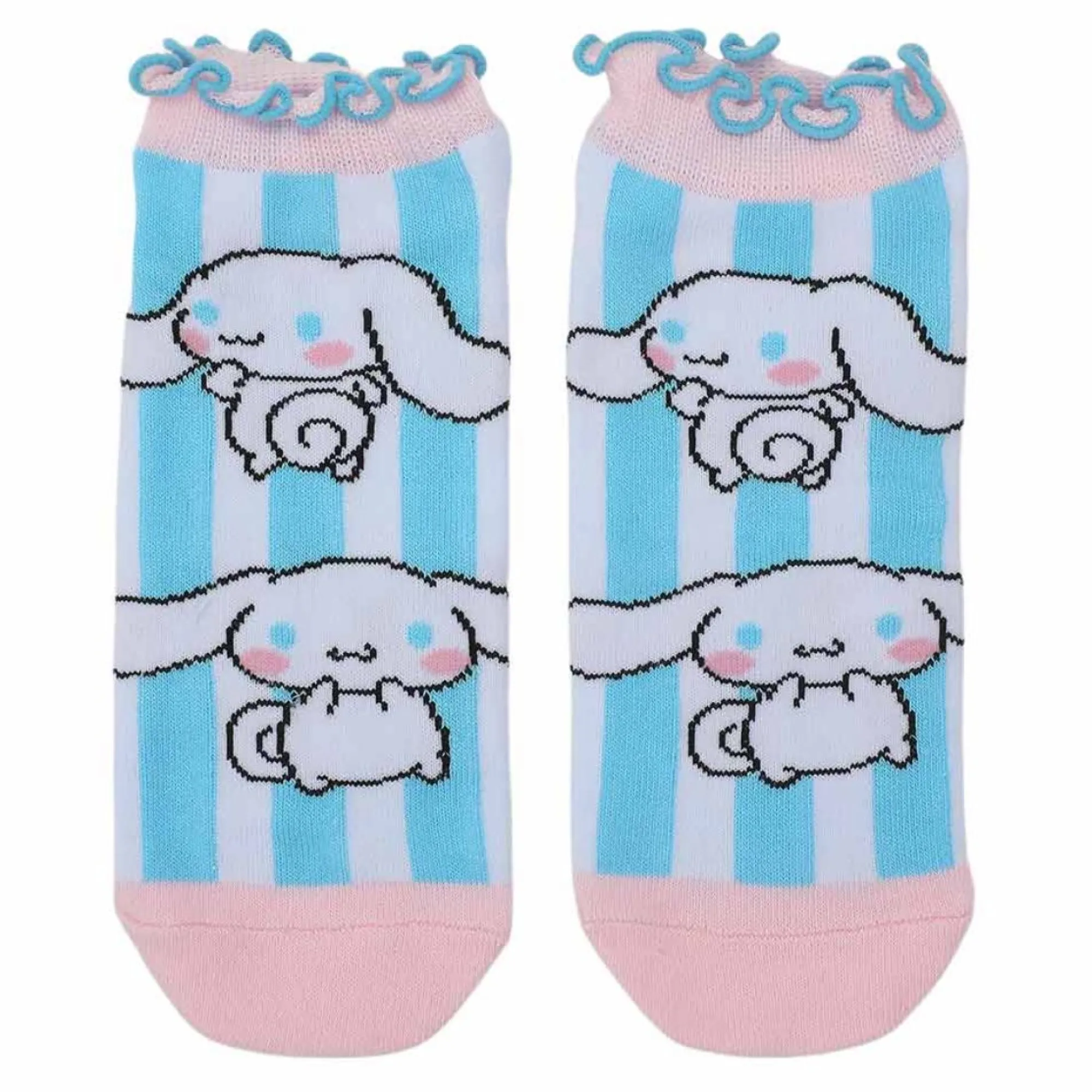 BIOWORLD Hello Kitty and Friends 5-Pc Frilly Ankle Sock Set
