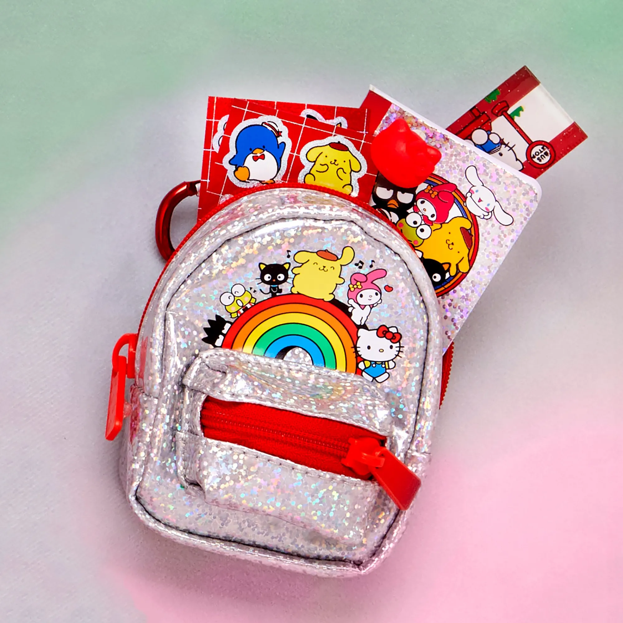 Kids License 2 Play Toys Hello Kitty and Friends Real Littles Micro Backpack