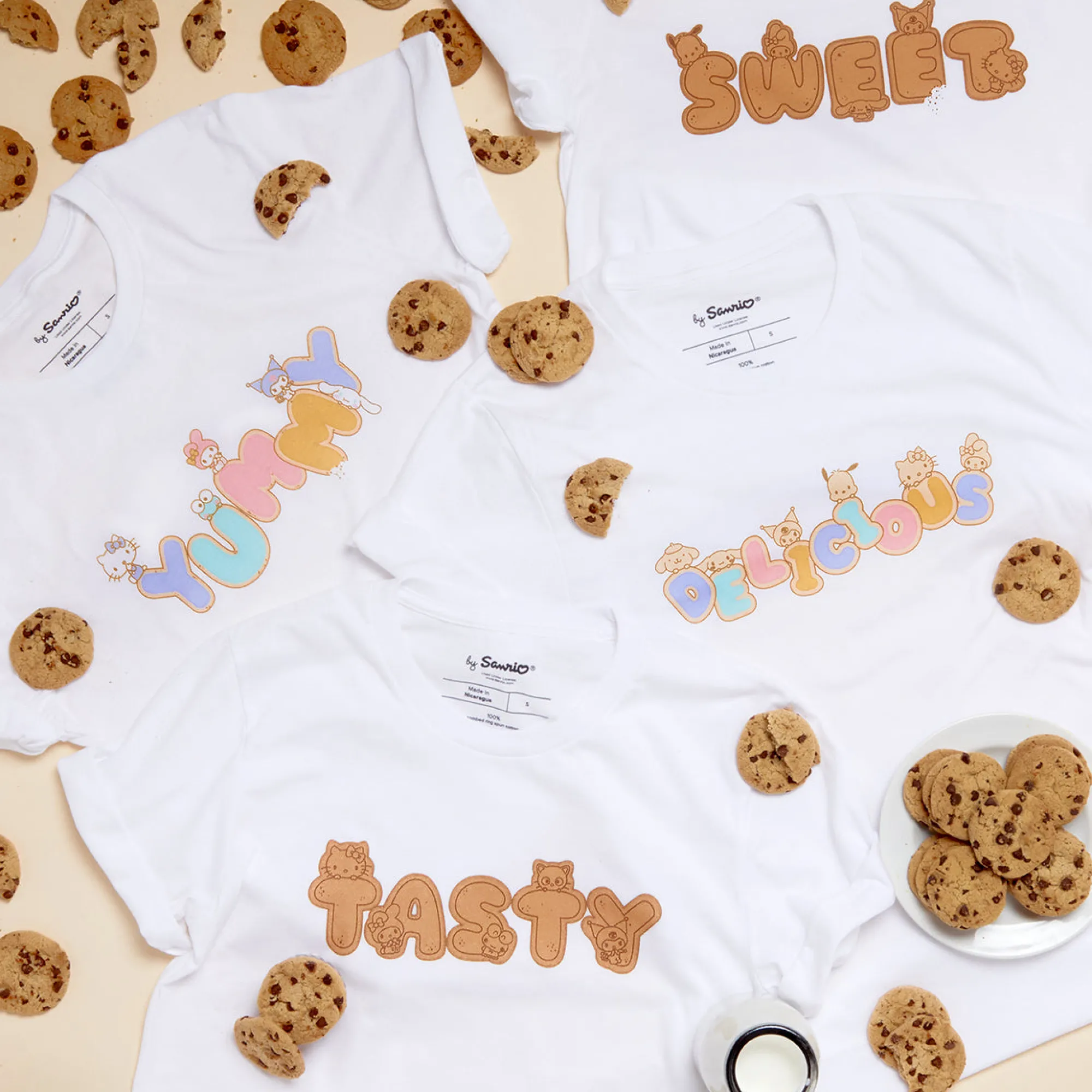 Printful Hello Kitty and Friends Sweet Biscuit Tee