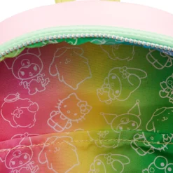 Loungefly Hello Kitty and Friends x Color-Block Mini Backpack