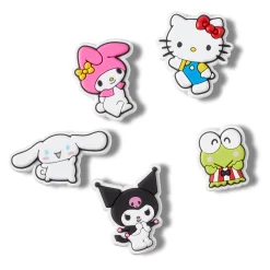 Kids Crocs Hello Kitty and Friends x Classic Jibbitz™ Charms 5-Pack