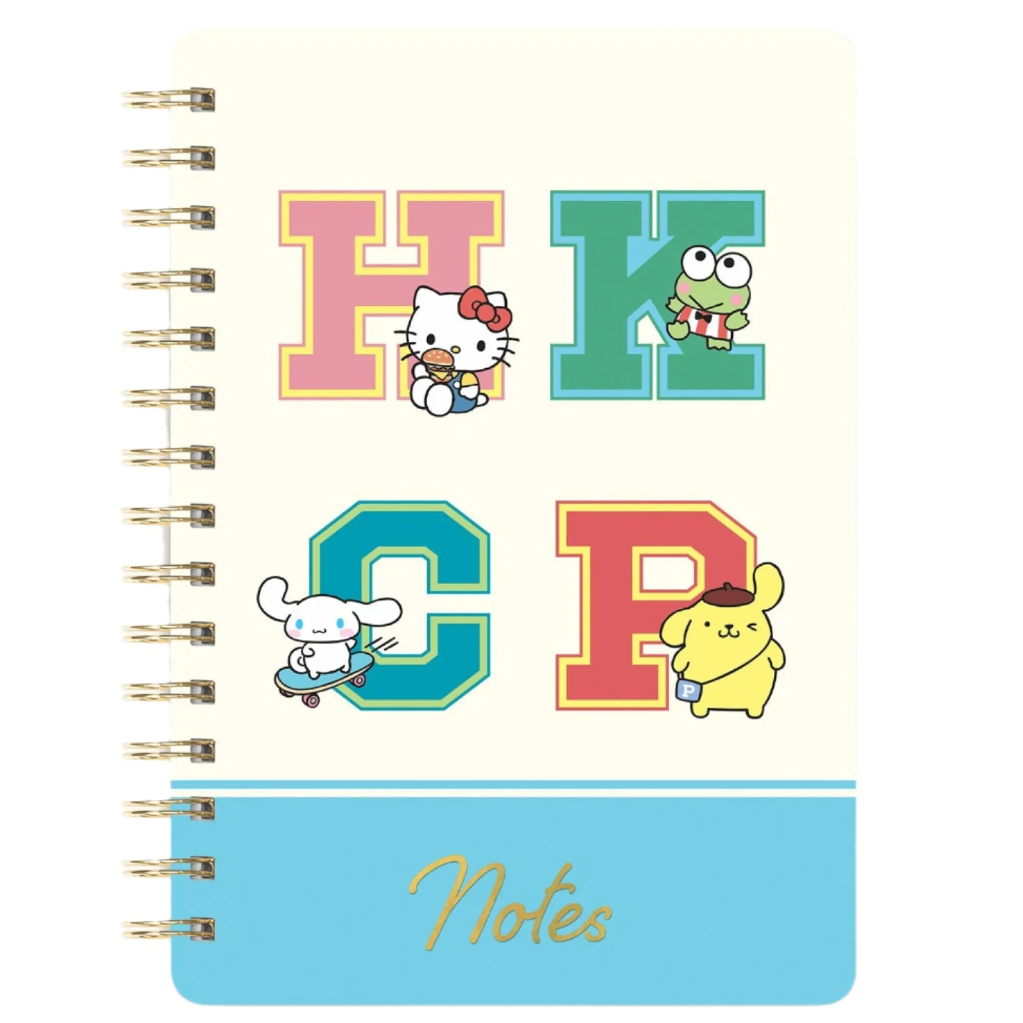 Studio Oh! Hello Kitty and Friends x College Letters Blue Agatha Notebook