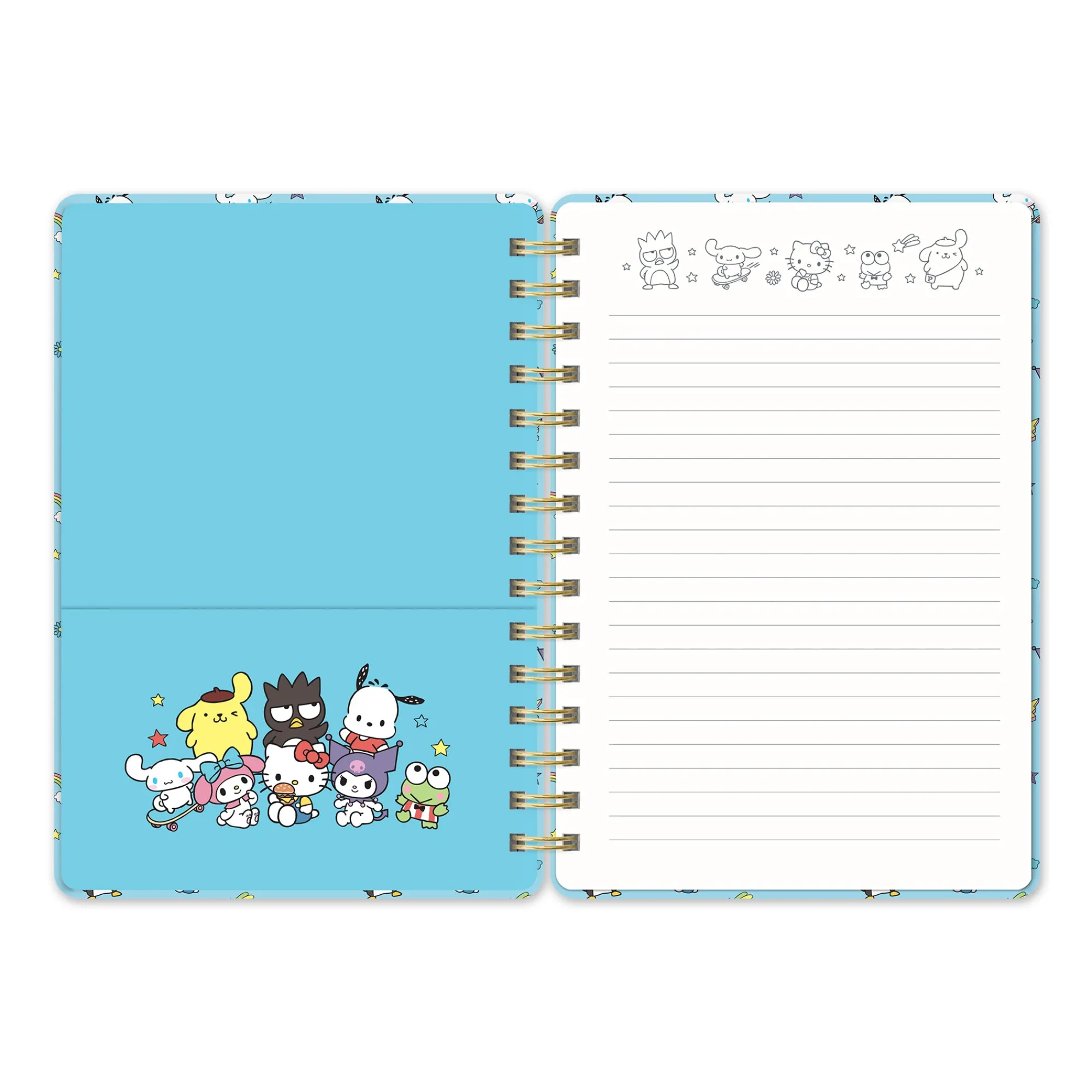 Studio Oh! Hello Kitty and Friends x College Letters Blue Agatha Notebook