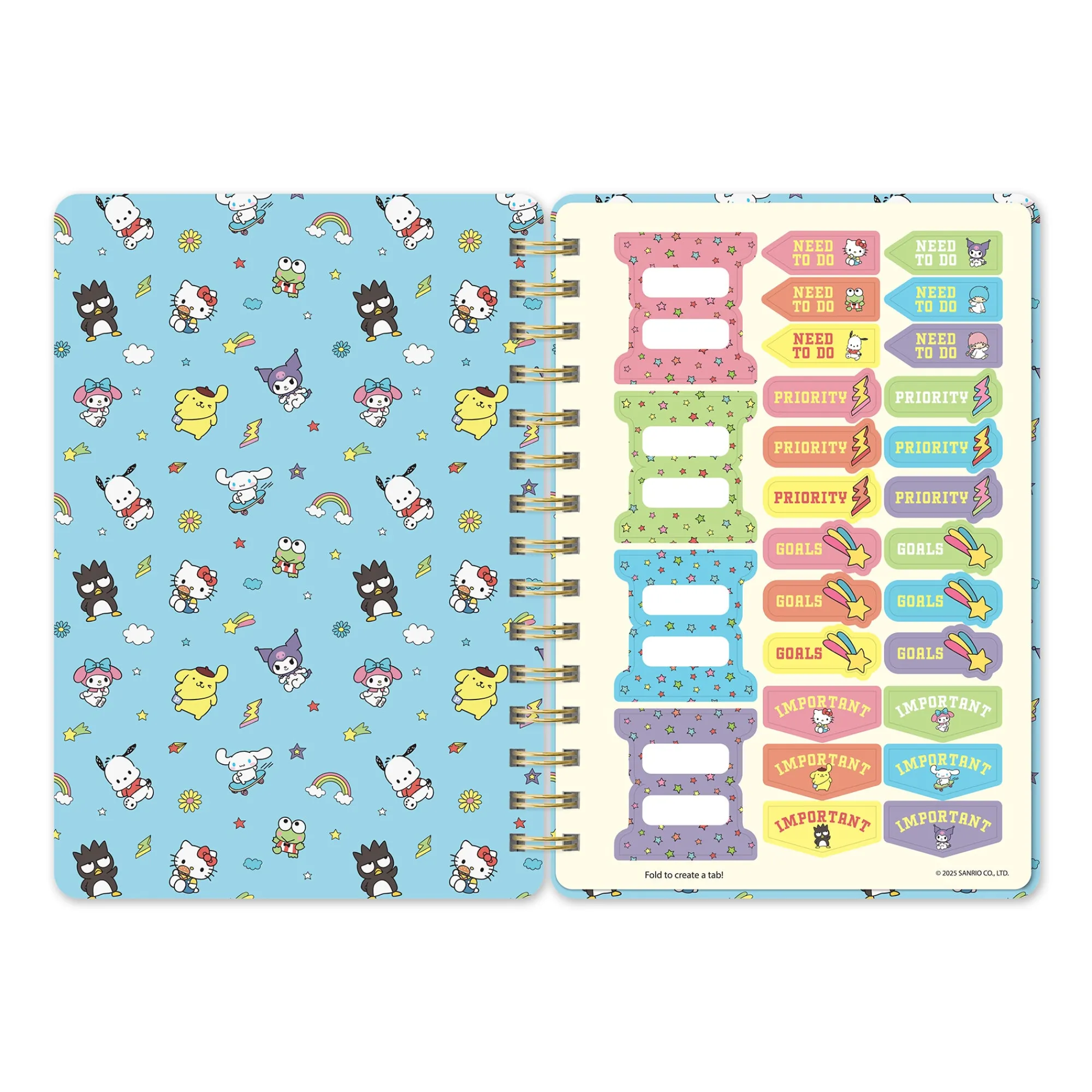 Studio Oh! Hello Kitty and Friends x College Letters Blue Agatha Notebook