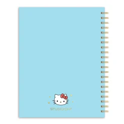 Studio Oh! Hello Kitty and Friends x College Letters Blue Extra-Large Spiral Notebook