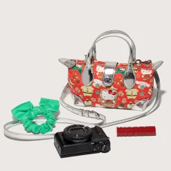 STONEY CLOVER LANE Hello Kitty and Friends x Holiday Pouchette Crossbody Bag