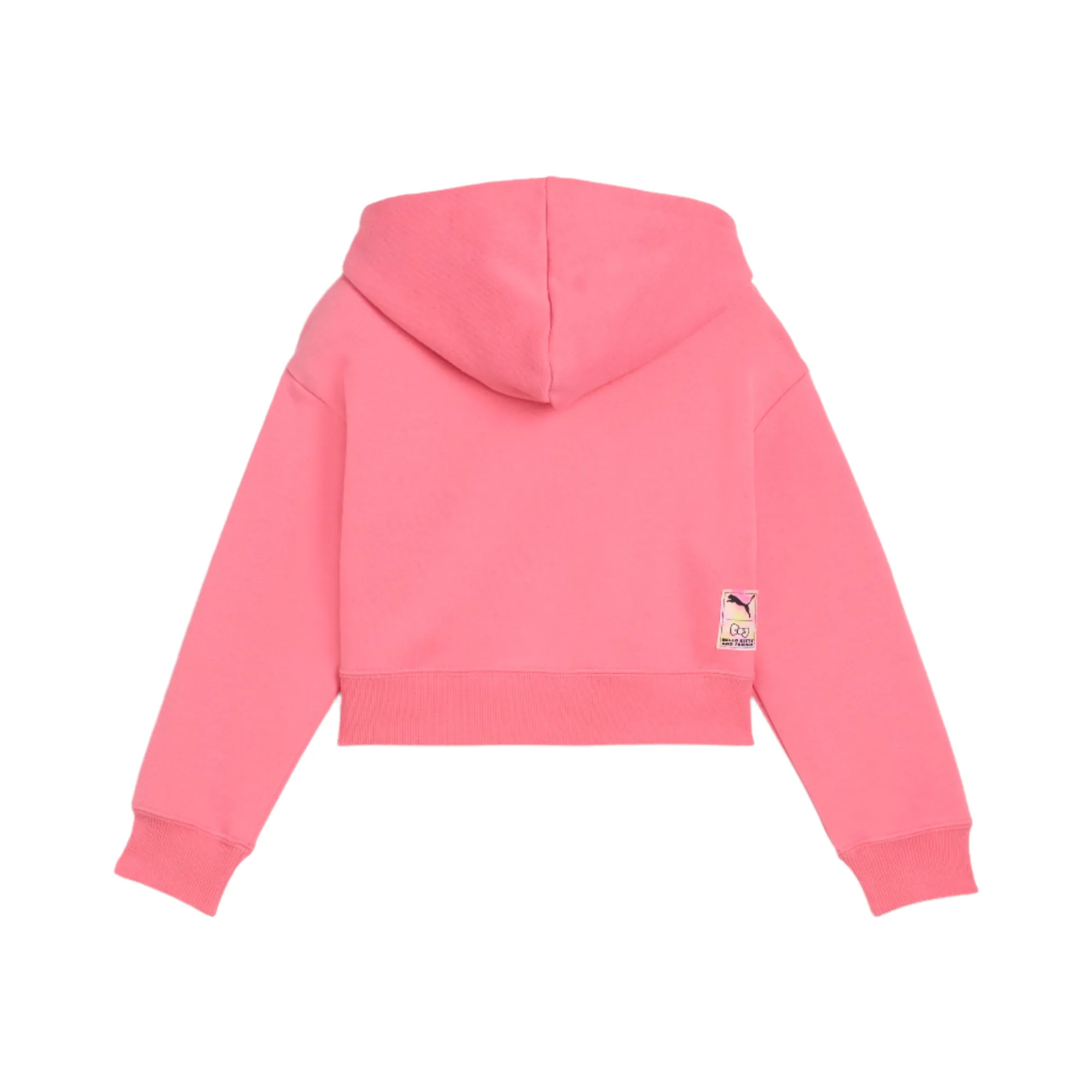 Kids PUMA Hello Kitty and Friends x Kids Relaxed Cropped Graphic Hoodie