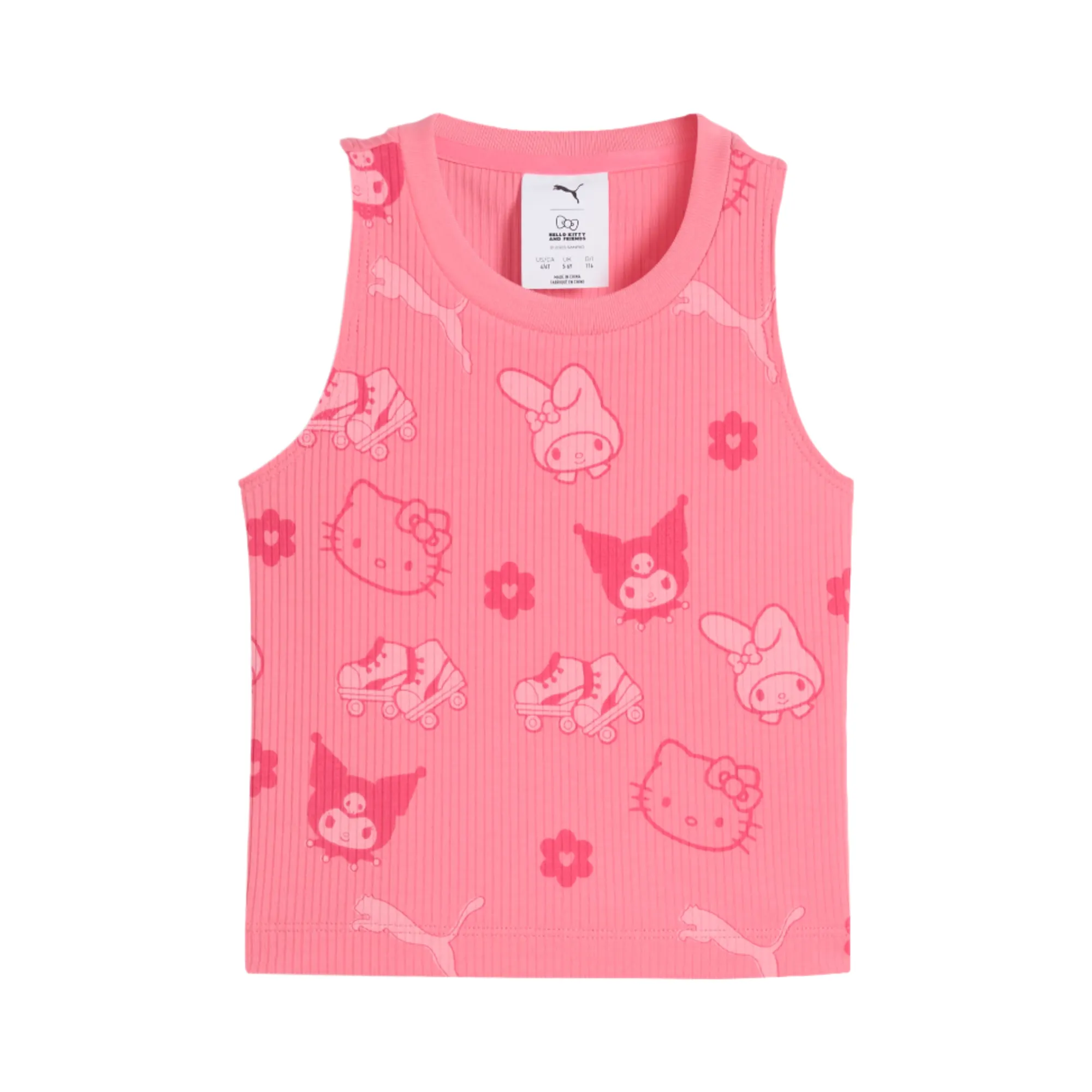 Kids PUMA Hello Kitty and Friends x Kids Ribbed Tank Top