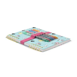 Studio Oh! Hello Kitty and Friends x Blue Grid Harper Notebook & Pen Set