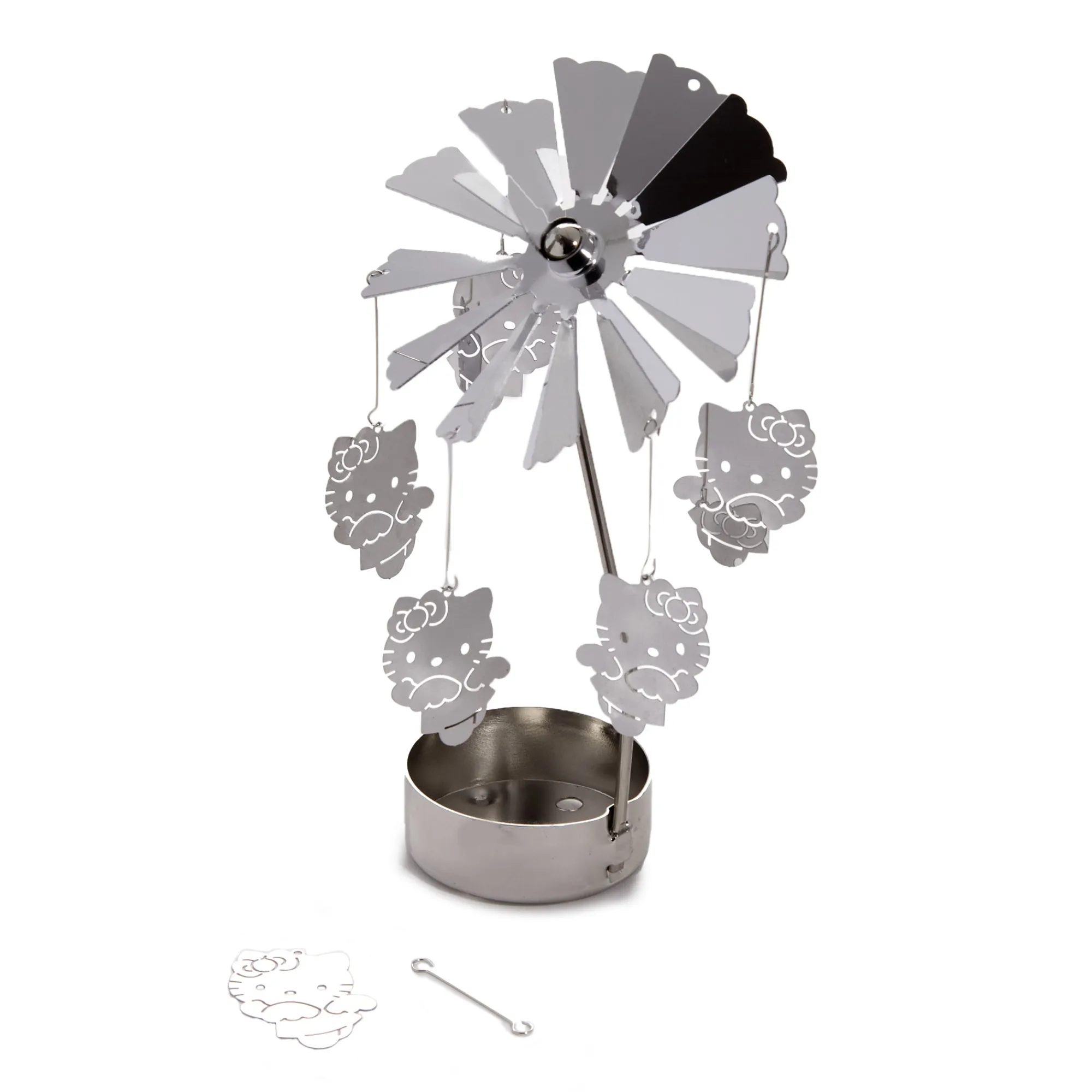 HUNET Hello Kitty Angel Candle Carousel