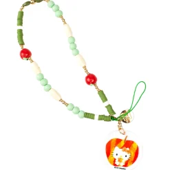 Hamee.com - Hamee US Hello Kitty Apple Beaded Charm Mobile Phone Wrist Strap