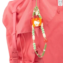 Hamee.com - Hamee US Hello Kitty Apple Beaded Charm Mobile Phone Wrist Strap