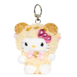 NAKAJIMA CORPORATION Hello Kitty Aries Plush Keychain Mascot (Zodiac Series)