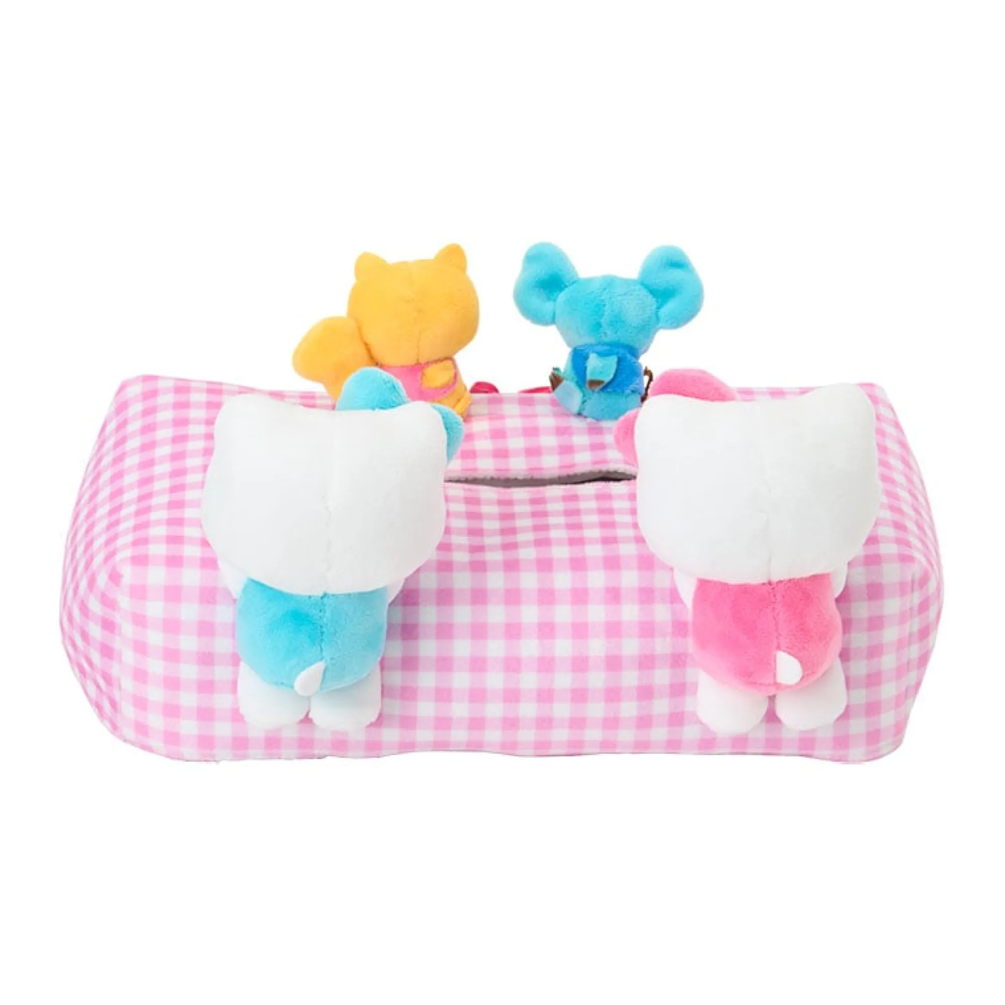 Japan Original Hello Kitty Besties Soft Tissue Box Cover
