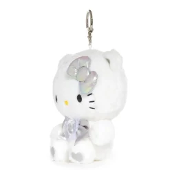 NAKAJIMA CORPORATION Hello Kitty Birthstone Mascot Keychain (Apr-Diamond)