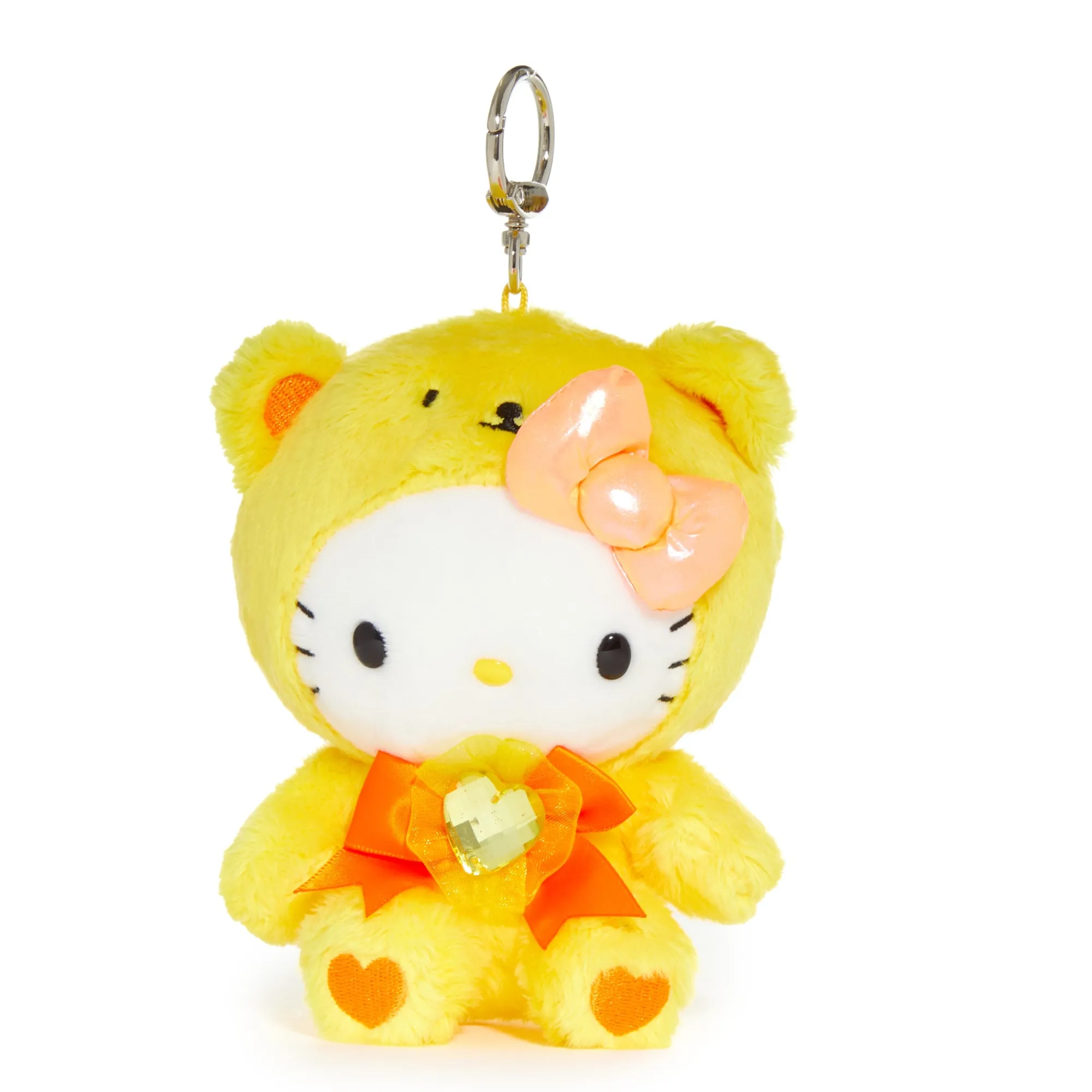 NAKAJIMA CORPORATION Hello Kitty Birthstone Mascot Keychain (Nov-Topaz)