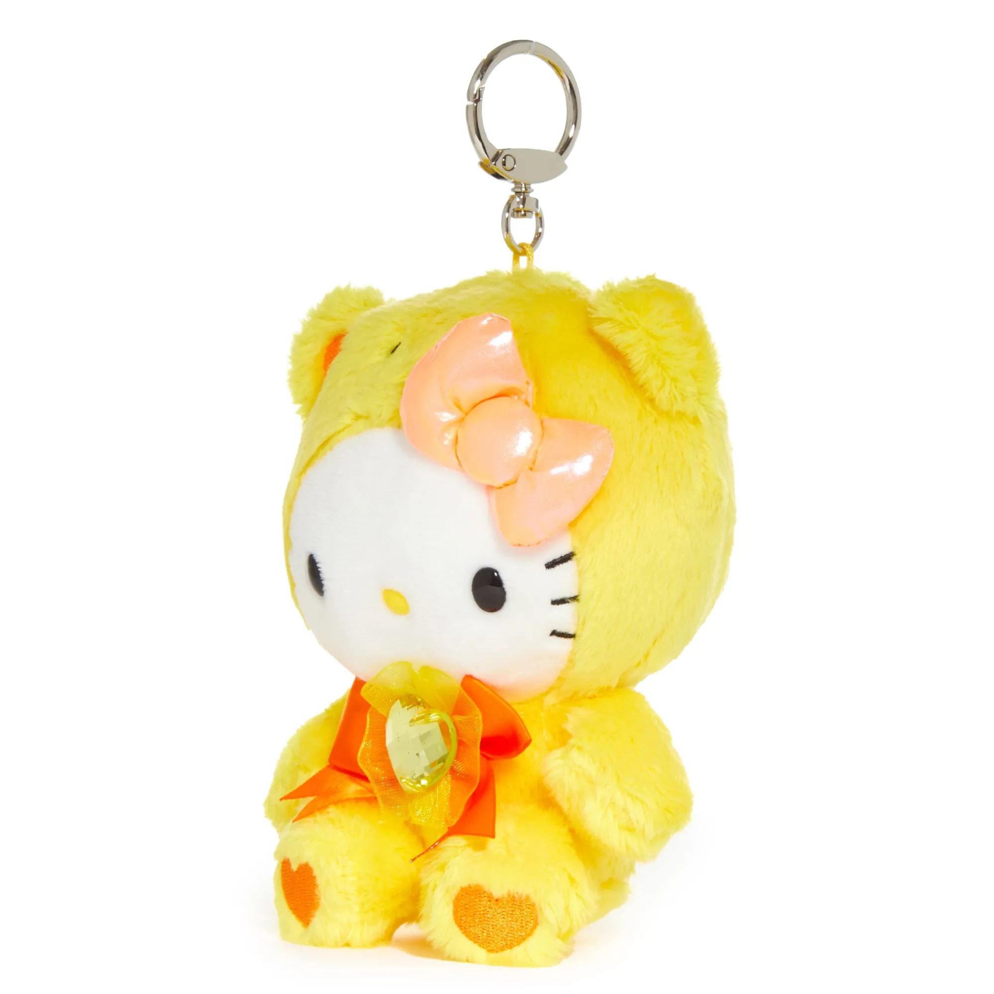NAKAJIMA CORPORATION Hello Kitty Birthstone Mascot Keychain (Nov-Topaz)