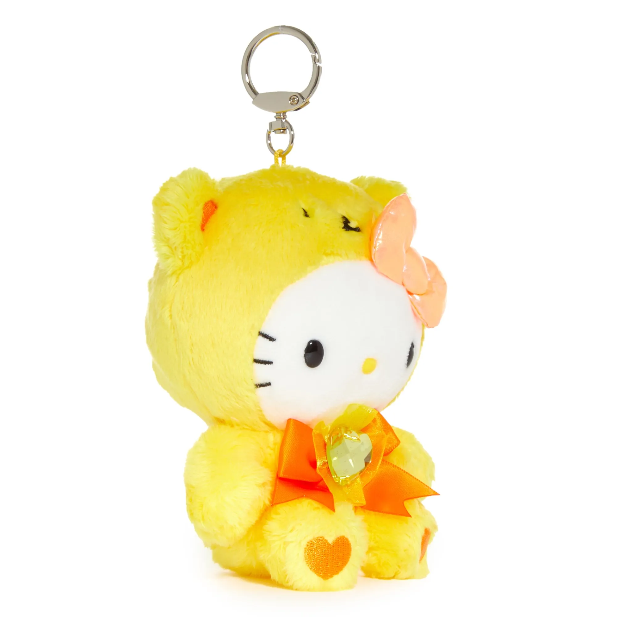 NAKAJIMA CORPORATION Hello Kitty Birthstone Mascot Keychain (Nov-Topaz)