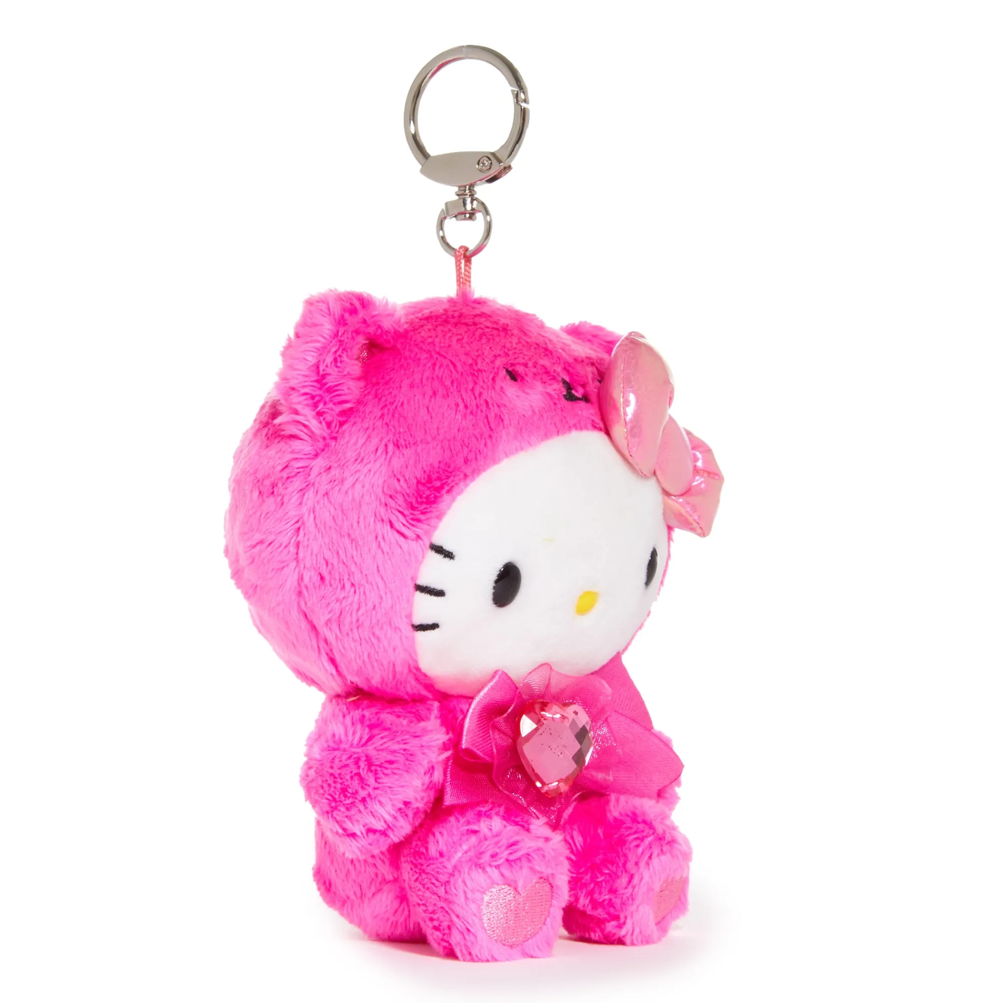 NAKAJIMA CORPORATION Hello Kitty Birthstone Mascot Keychain (Jul-Ruby)