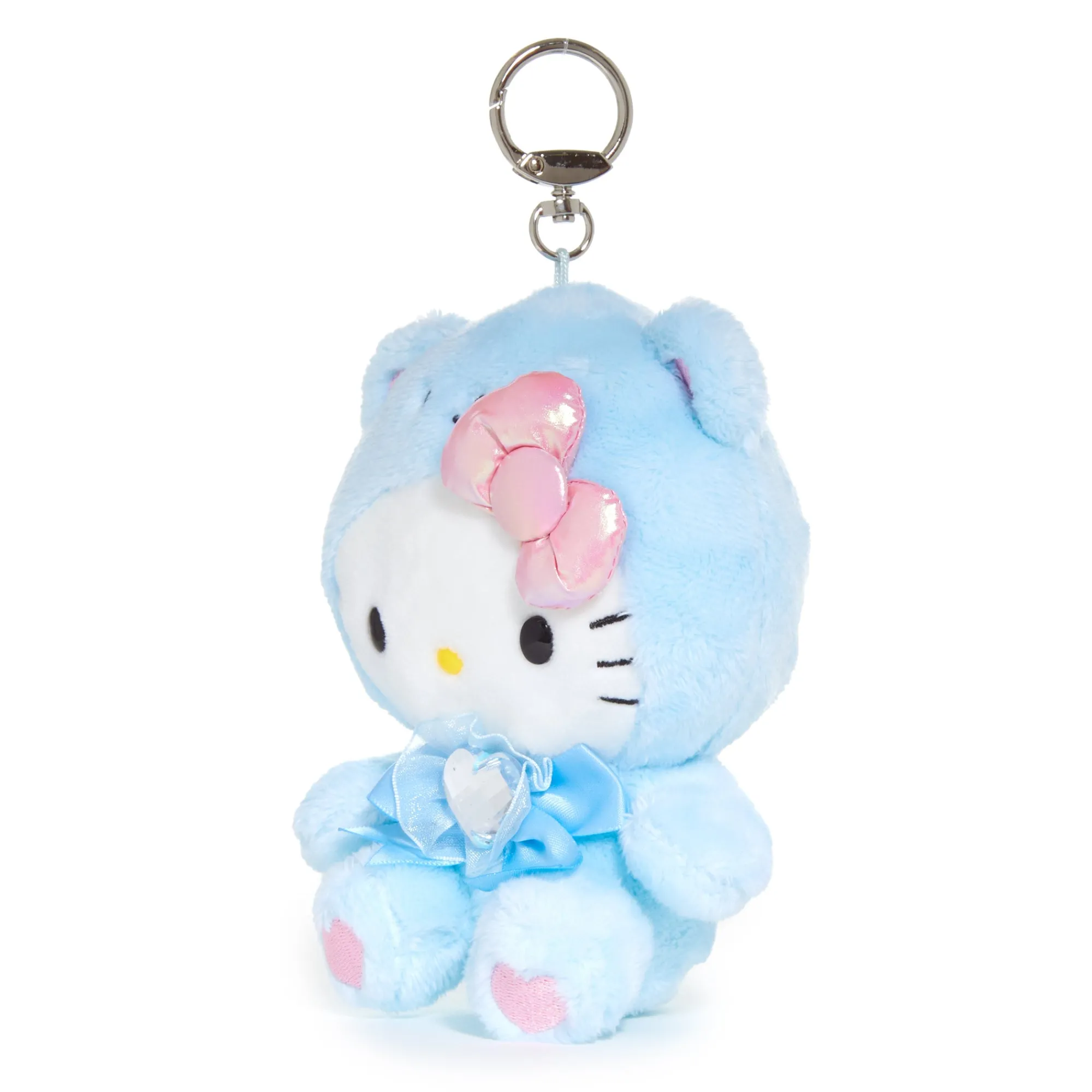 NAKAJIMA CORPORATION Hello Kitty Birthstone Mascot Keychain (Mar-Aquamarine)