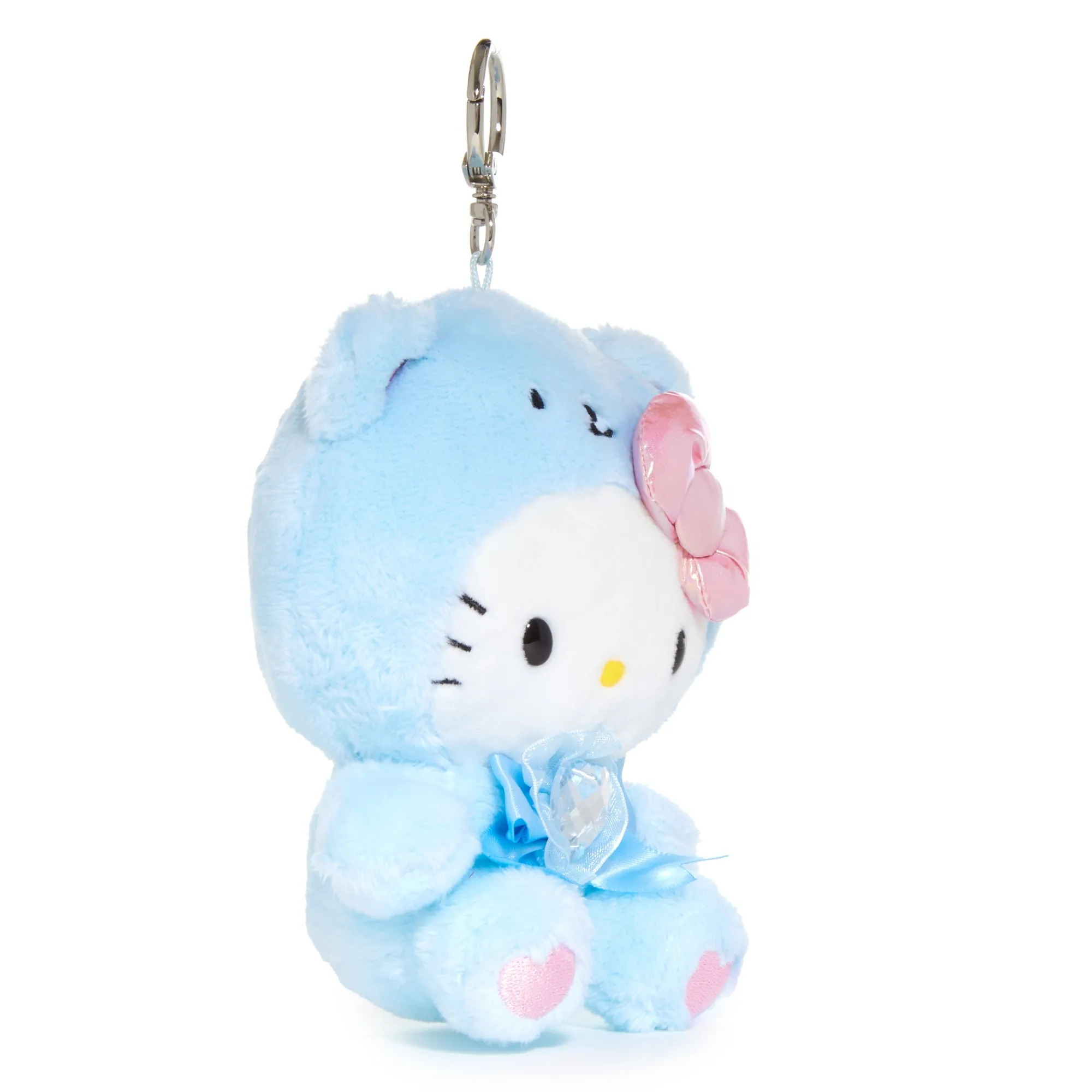 NAKAJIMA CORPORATION Hello Kitty Birthstone Mascot Keychain (Mar-Aquamarine)
