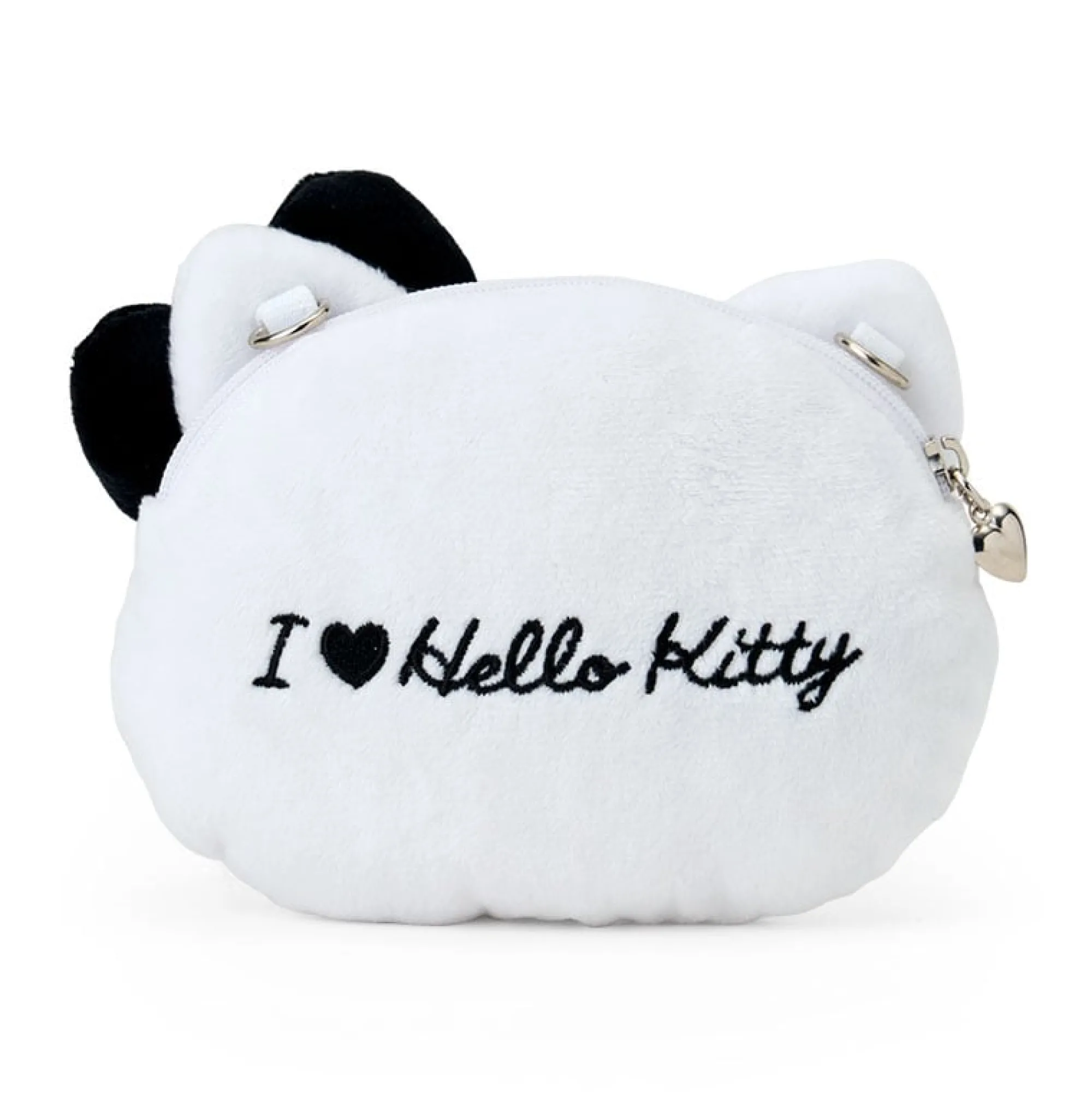 Japan Original Hello Kitty Black Micro Mini Crossbody Bag (I Love Hello Kitty Series)