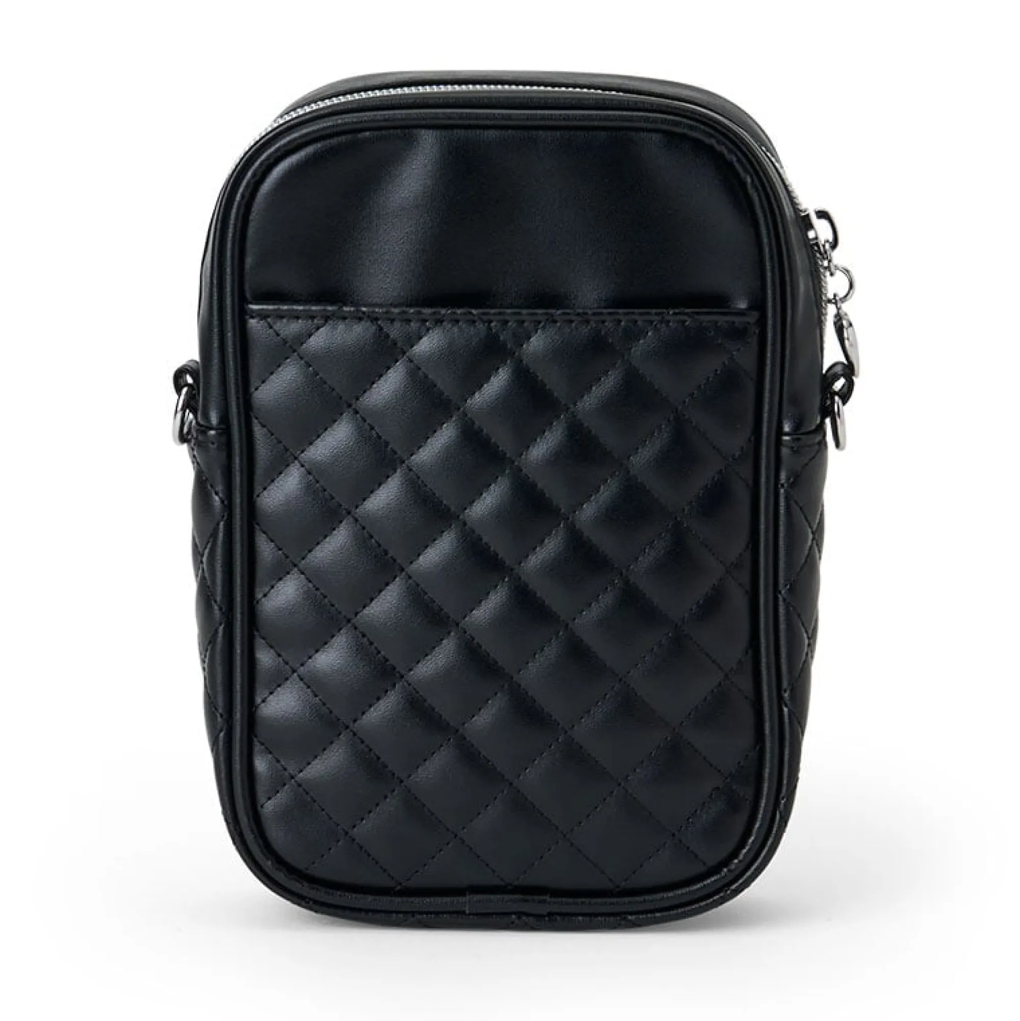 Japan Original Hello Kitty Black Quilted Mini Crossbody (I Love Hello Kitty Series)