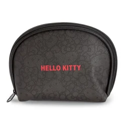 NAKAJIMA CORPORATION Hello Kitty Black Zipper Pouch (High Impact Series)