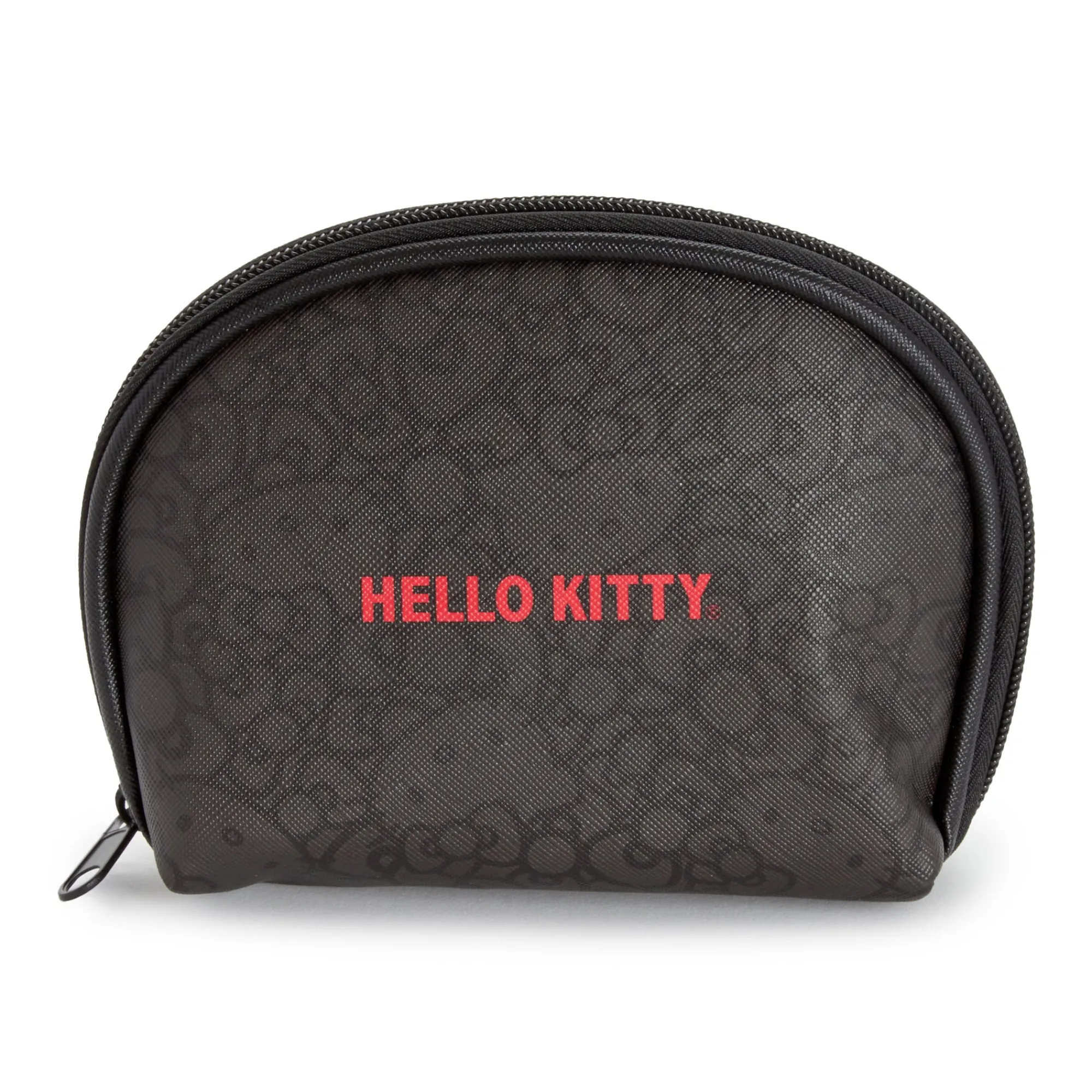 NAKAJIMA CORPORATION Hello Kitty Black Zipper Pouch (High Impact Series)