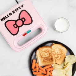 Uncanny Brands Wholesale Hello Kitty Bow Sandwich Maker (Pink)