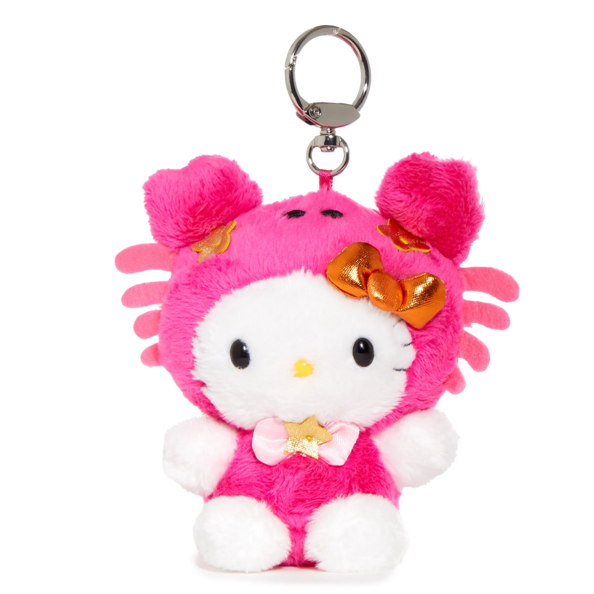 NAKAJIMA CORPORATION Hello Kitty Cancer Plush Keychain Mascot (Zodiac Series)