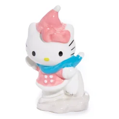Blue Sky Clayworks Hello Kitty Ceramic Holiday Salt & Pepper Set (Snow Play)