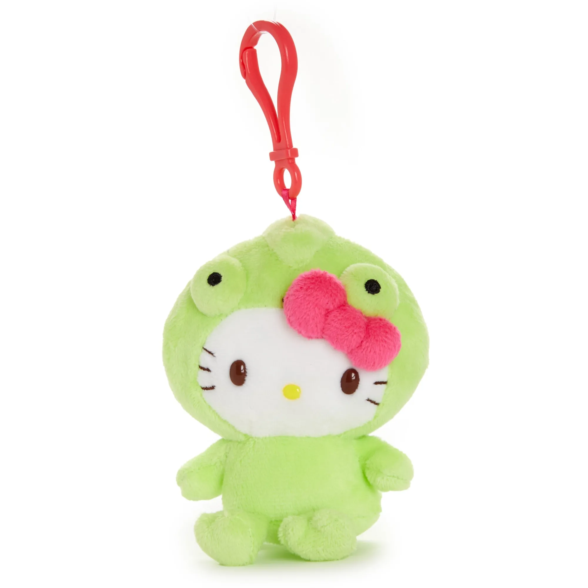 NAKAJIMA CORPORATION Hello Kitty Chameleon Plush Mascot Clip (Tropical Animal Series)