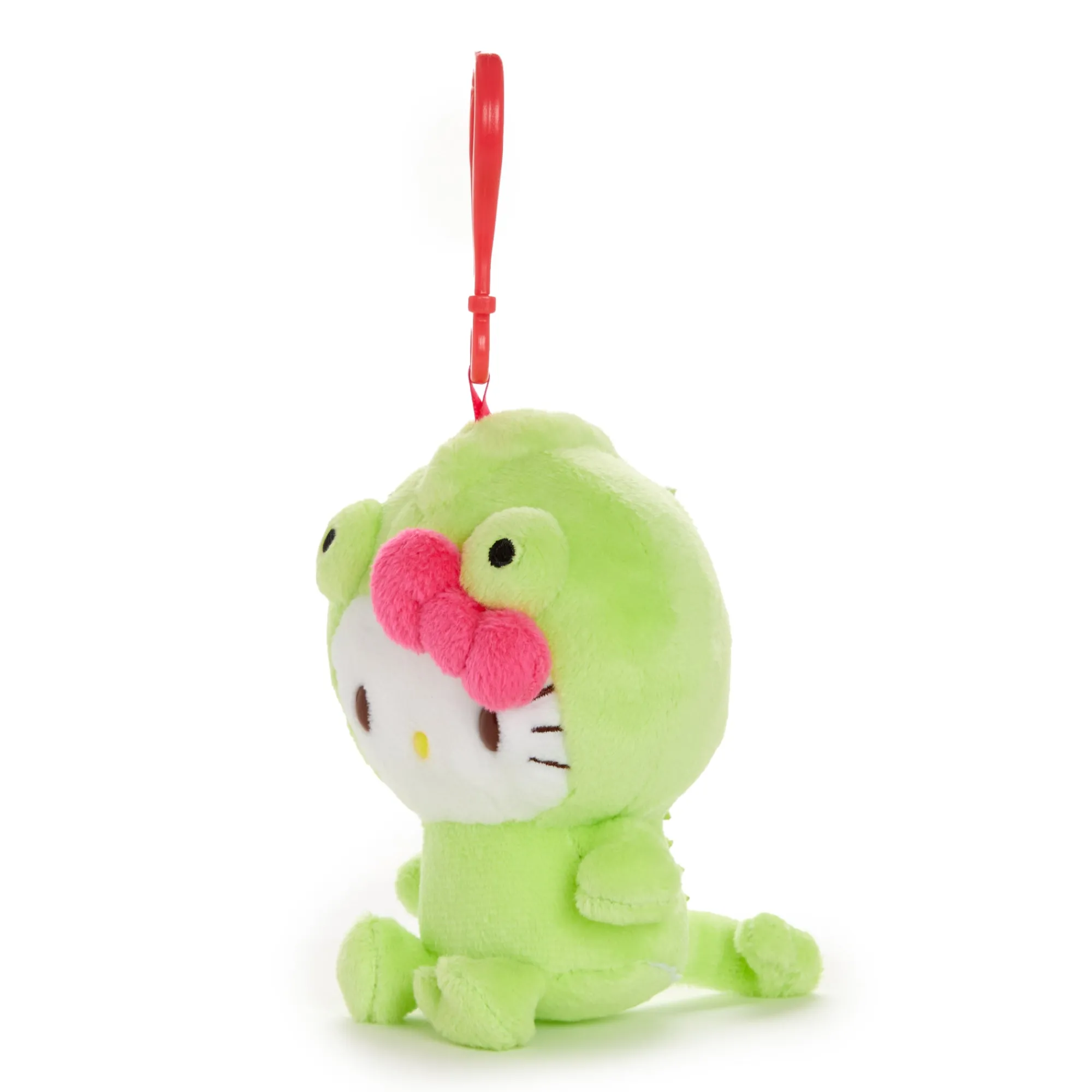 NAKAJIMA CORPORATION Hello Kitty Chameleon Plush Mascot Clip (Tropical Animal Series)