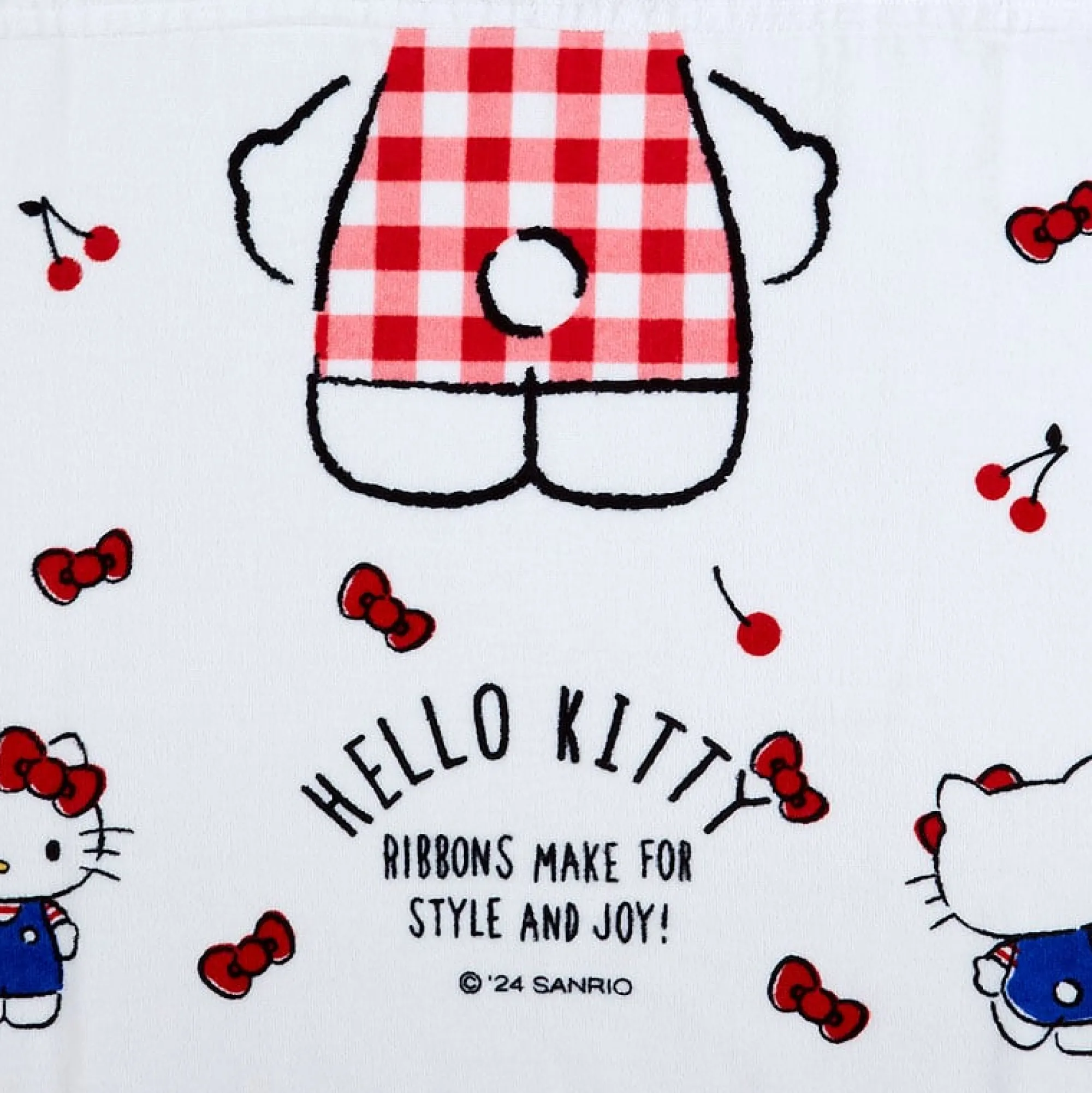 Kids Japan Original Hello Kitty Cherry Kids Hooded Towel