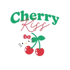 Printful Hello Kitty Cherry Kiss Tee