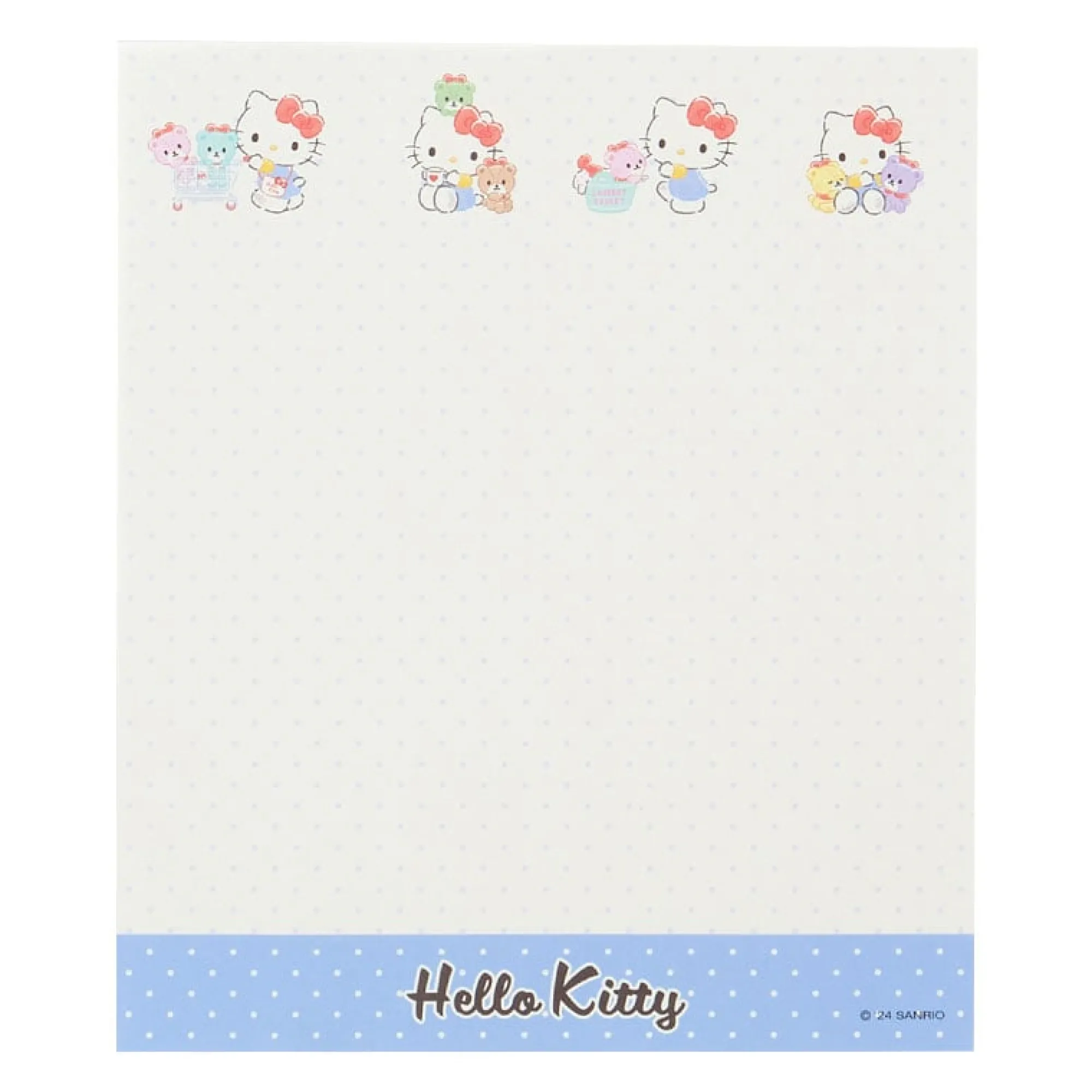 Japan Original Hello Kitty Classic Letter Set
