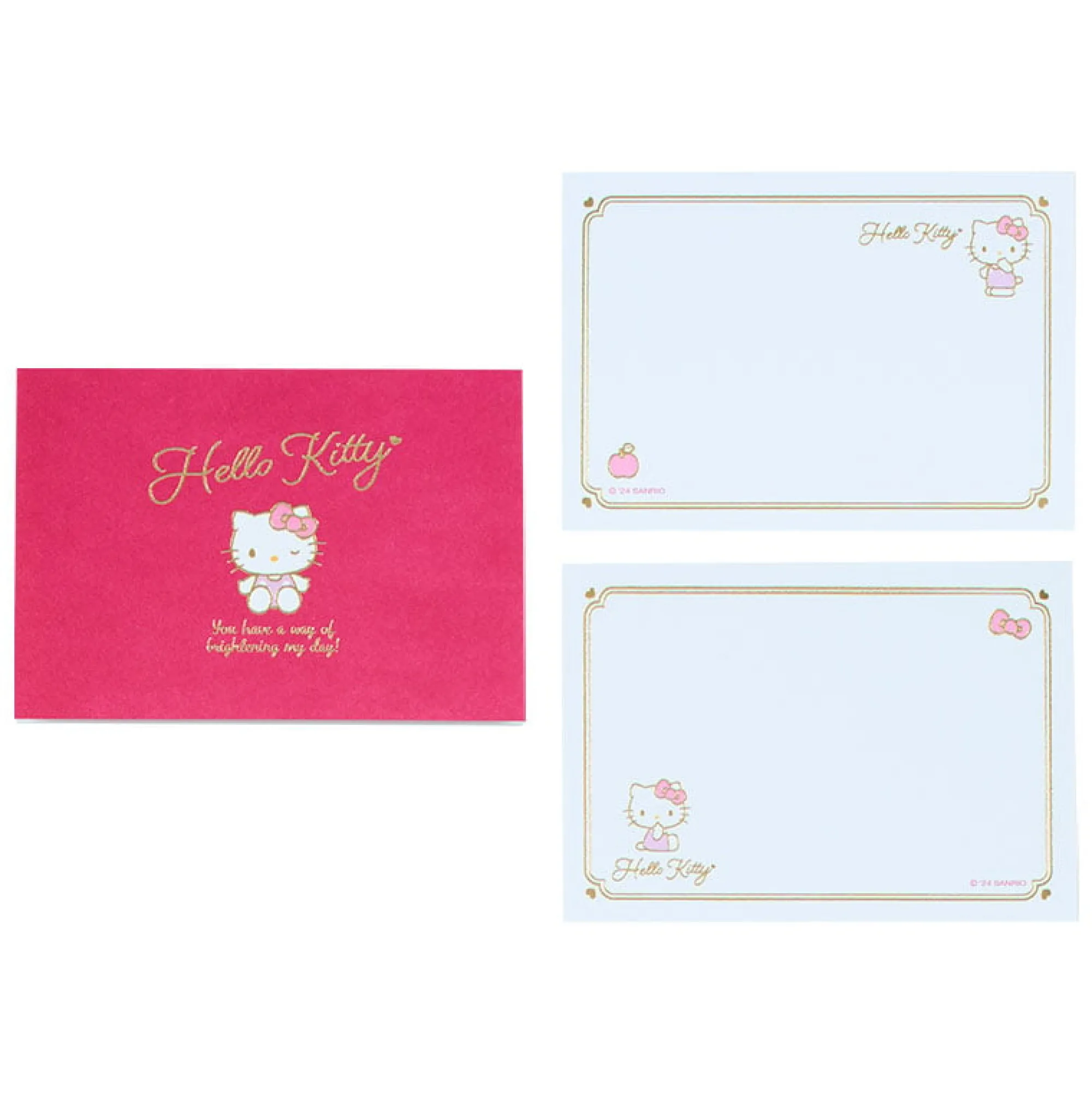 Japan Original Hello Kitty Classic Mini Memo Pad