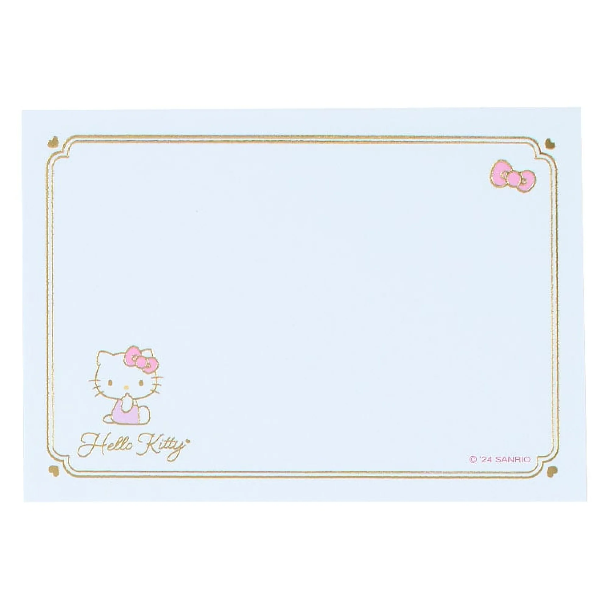 Japan Original Hello Kitty Classic Mini Memo Pad