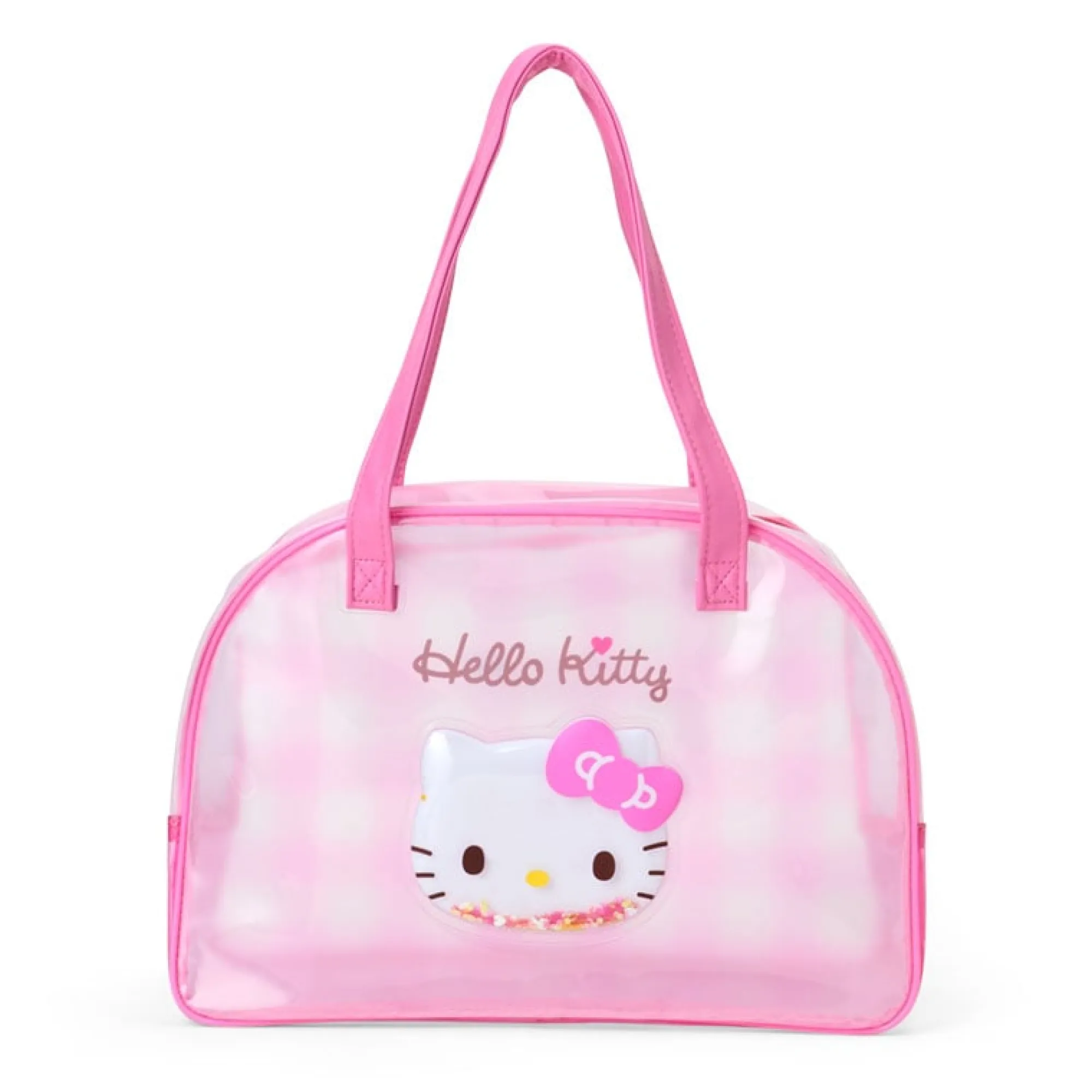 Japan Original Hello Kitty Clear Gingham Mini Handbag
