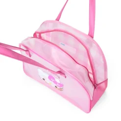 Japan Original Hello Kitty Clear Gingham Mini Handbag