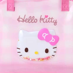 Japan Original Hello Kitty Clear Gingham Mini Handbag