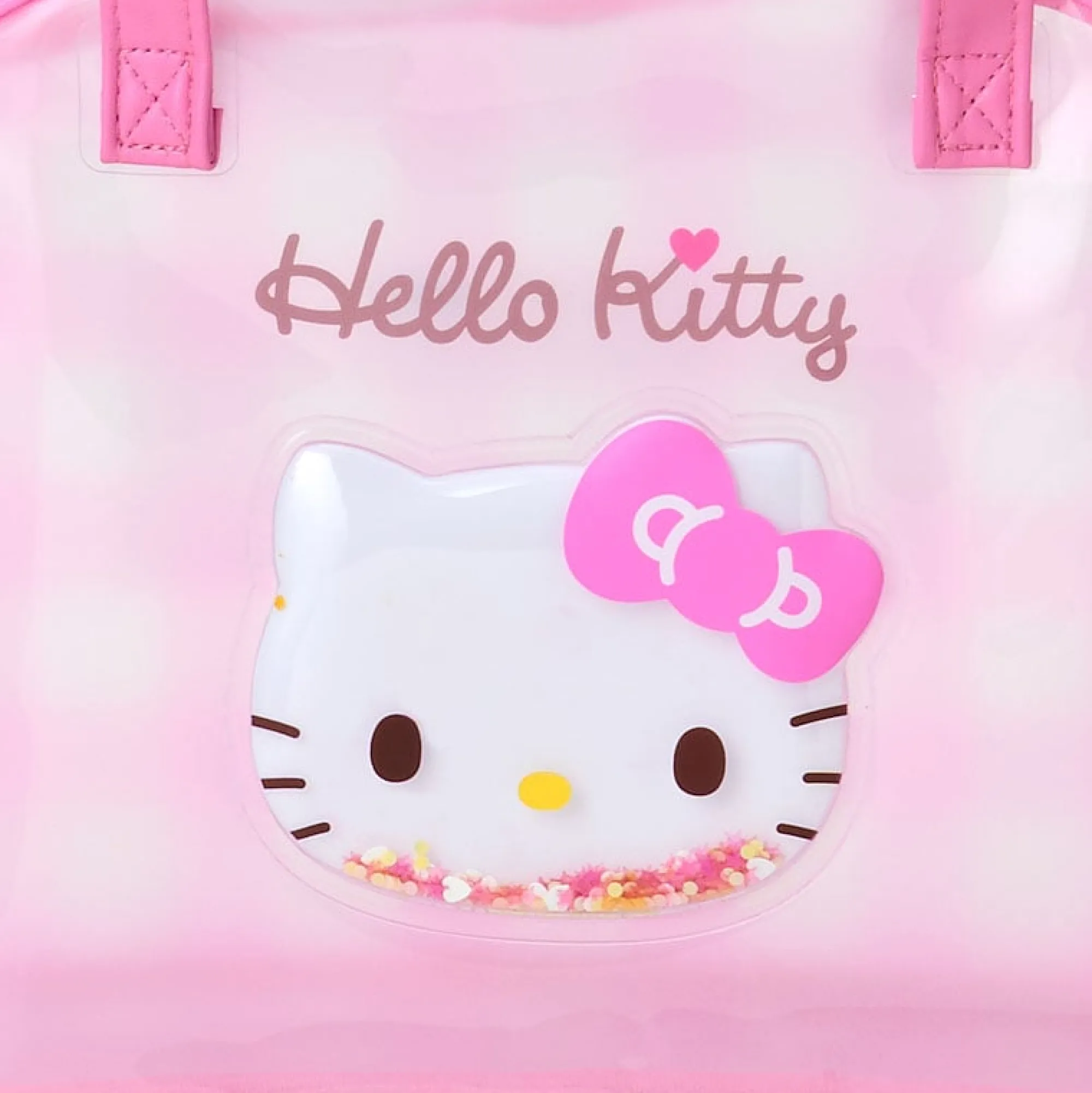 Japan Original Hello Kitty Clear Gingham Mini Handbag