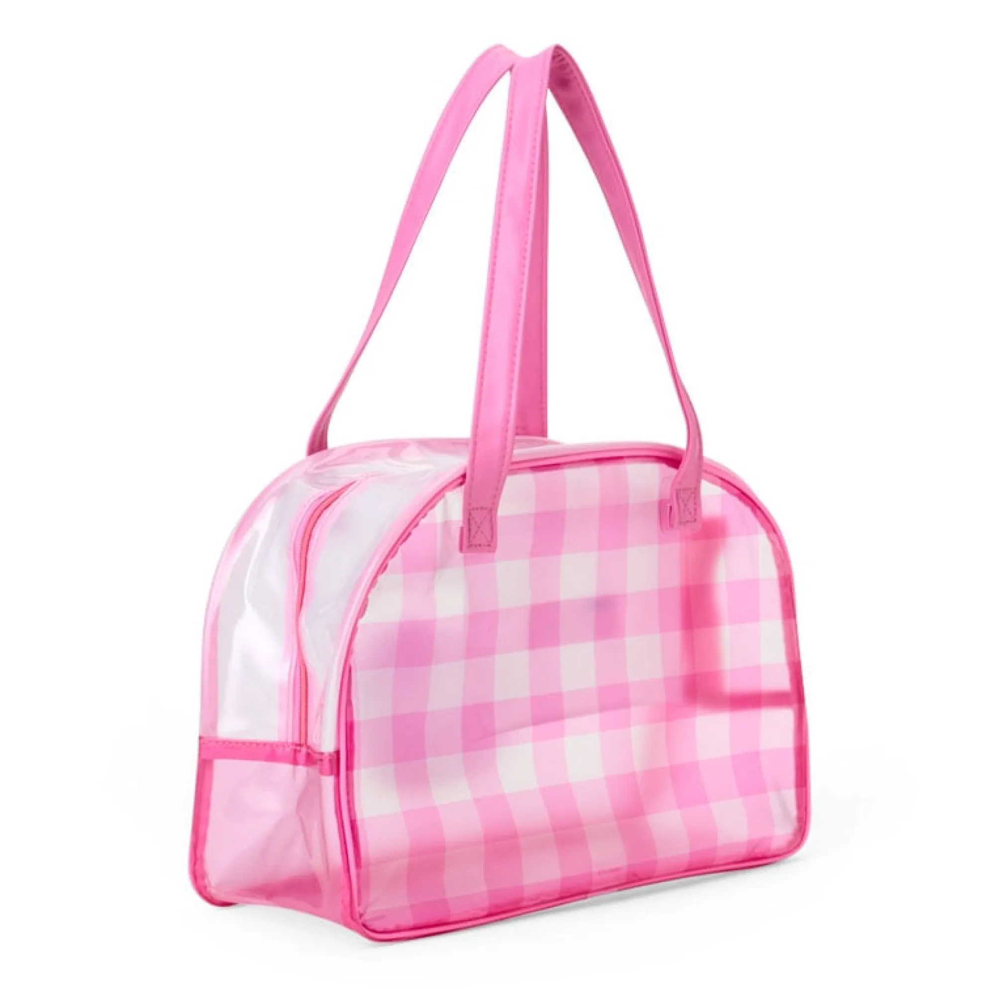 Japan Original Hello Kitty Clear Gingham Mini Handbag
