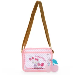 Japan Original Hello Kitty Clear Mini Crossbody Bag Set