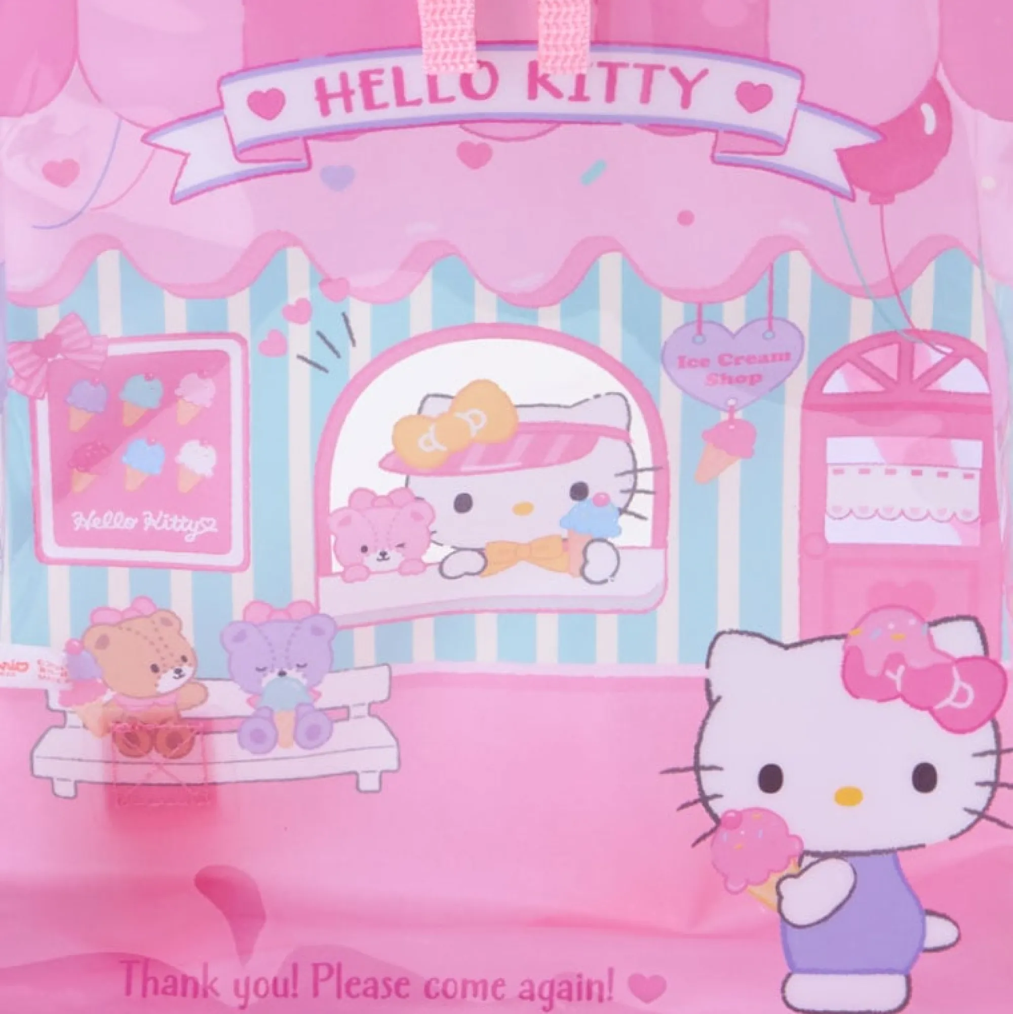 Kids Japan Original Hello Kitty Clear View Kids Backpack
