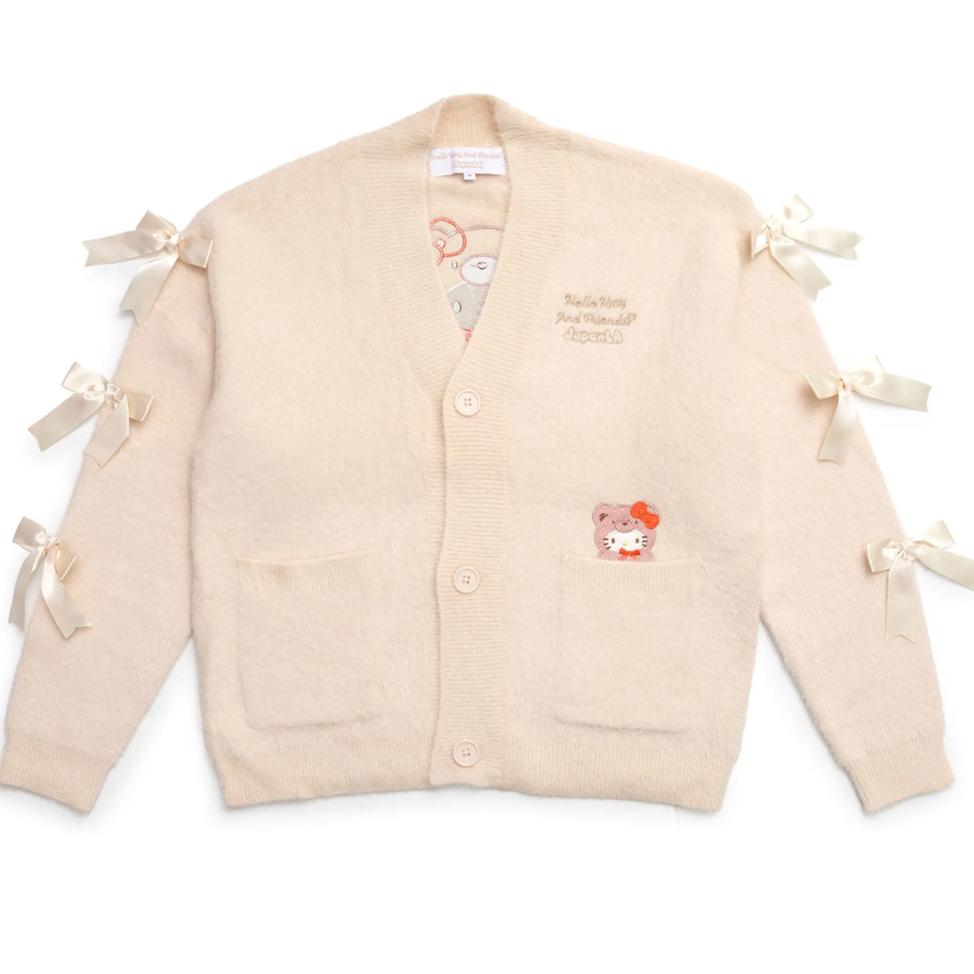JAPANLA Hello Kitty Cozy Kuma Cardigan