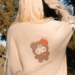 JAPANLA Hello Kitty Cozy Kuma Cardigan