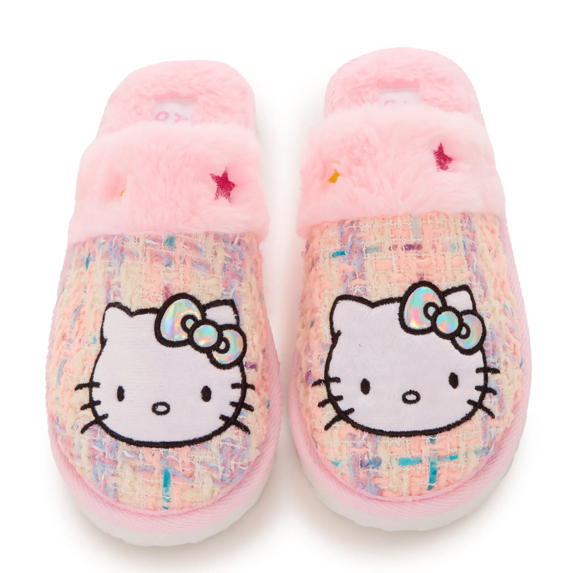 BIOWORLD Hello Kitty Cozy Plush Loungewear Slides