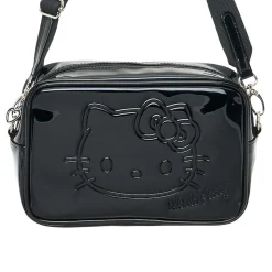 Japan Original Hello Kitty Crossbody Bag (Silver Houndstooth Series)
